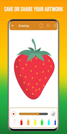 Fruits Coloring Book & Drawingのおすすめ画像5
