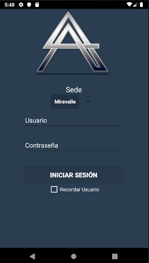 Android application Agora Inventory screenshort