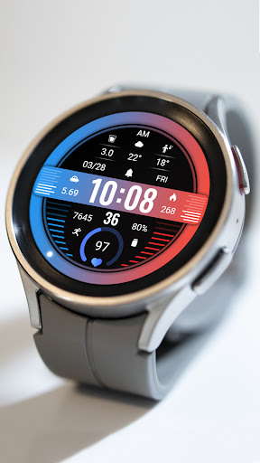 ZKin Watch Red Blue Sports screenshot 3