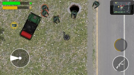 MAD Race Zombie Shooter