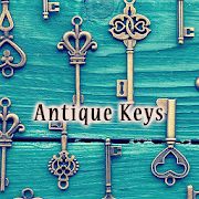 Vintage Wallpaper Antique Keys Theme