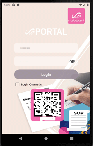 Android application R-Portal screenshort
