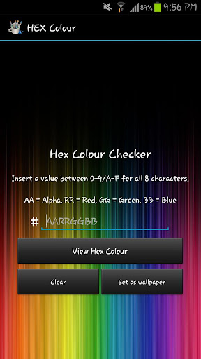 Simple Colours Screen 2