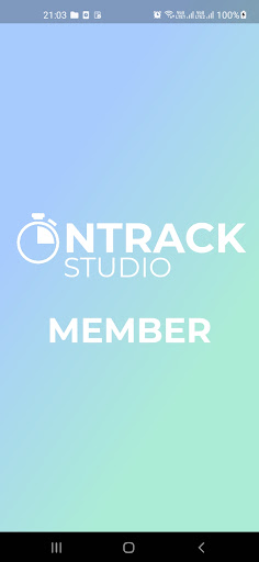 Android application Ontrack Studio Member screenshort