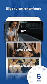 Screenshot 2 HIIT y Cardio Entrenamientos android