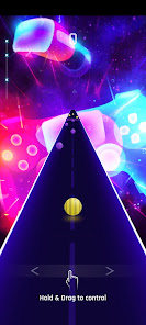 Rocket Ball: Hop tiles 2 APK + Mod (Unlimited money) untuk android