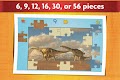 screenshot of Dinosaurs Jigsaw Puzzles Game