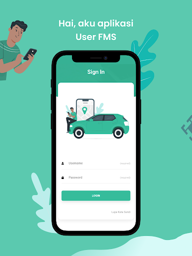 Android application Timah Fleet Management System screenshort