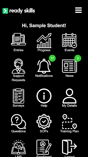 Android application Ready Skills Canada screenshort