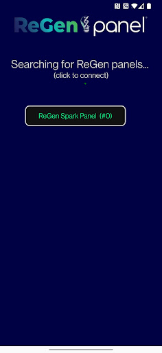 Android application ReGen Panel screenshort