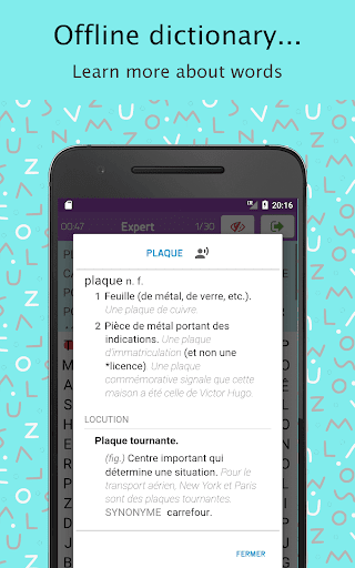 Word Search French Dictionary Mod Unlimited