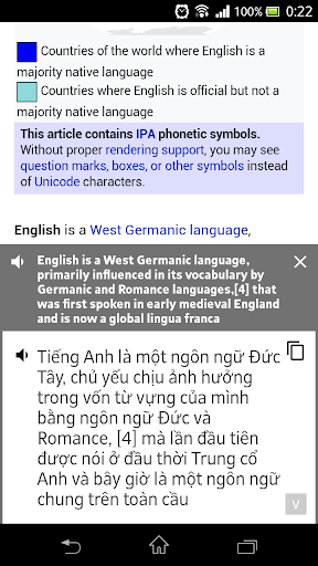 Dich tieng Anh sang tieng Viet Screenshot 2 - AppWisp.com