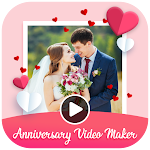 Cover Image of 下载 Anniversary video maker & song  APK