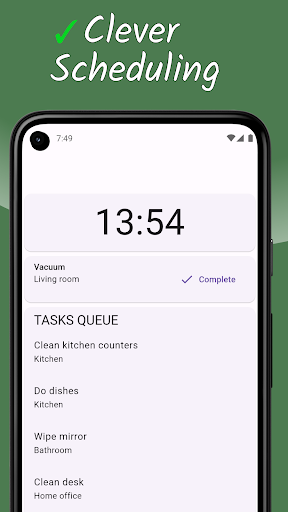 Android application CleanPal screenshort