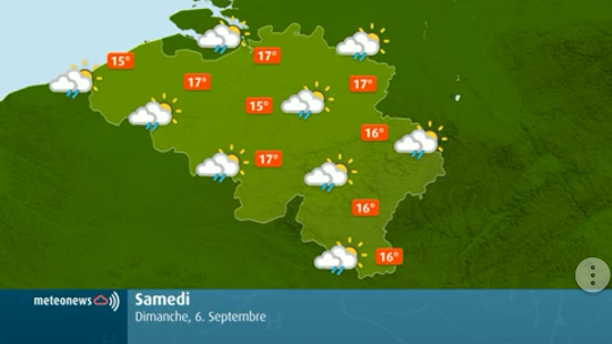 Weather for Belgium + World Screenshot