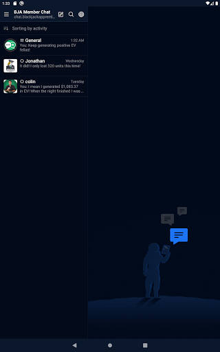 BJA Member Chat screenshot 7