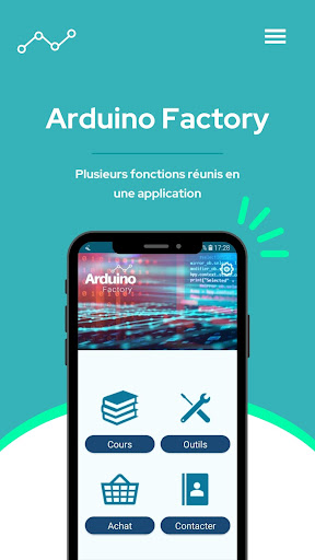 Android application Arduino toolbox screenshort