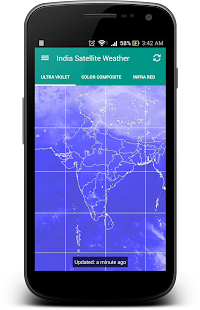 India Satellite Weather Screenshot