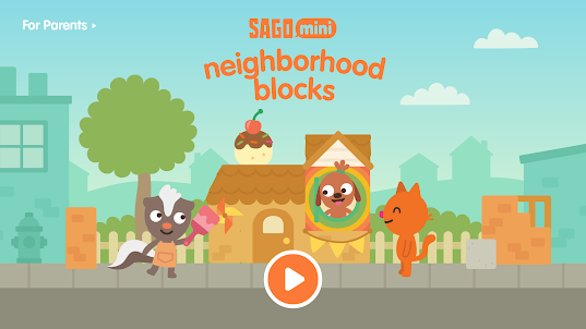 Sago Mini Neighborhood Blocks