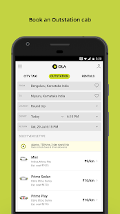Ola Lite: Lighter Faster Ola App. Book Taxi & Cabs Screenshot