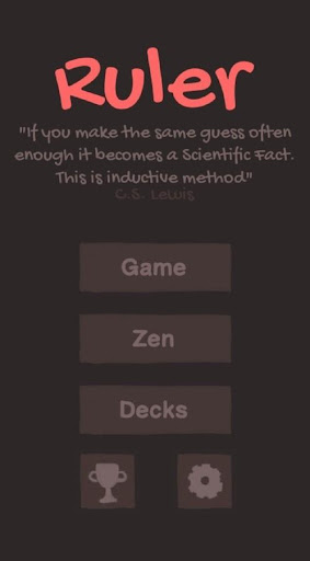 Android application Find the Rule screenshort