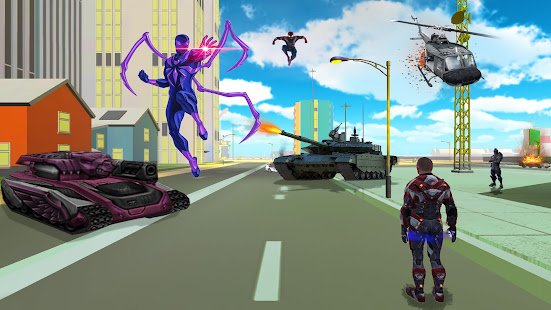 Super Iron Hero Man -  Gangstar Robot Avenger City 1.4 screenshots 18
