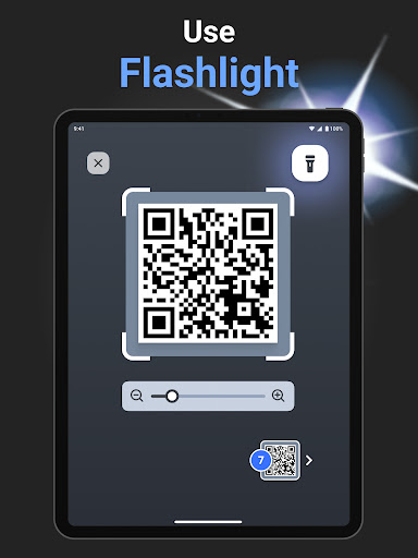 Screenshot of QR Code & Barcode Scanner Plus