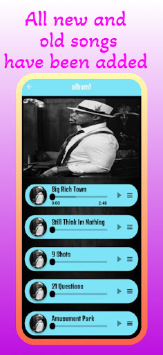 Android application 50 Cent All Songs 2023 screenshort