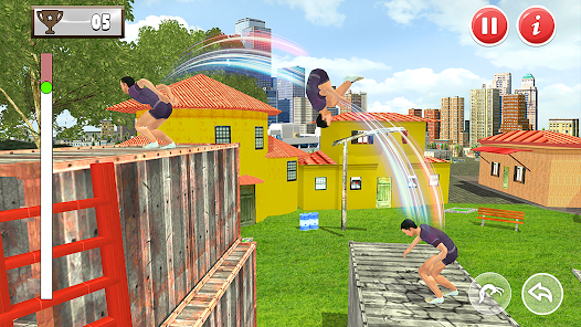 BACKFLIP PARKOUR free online game on