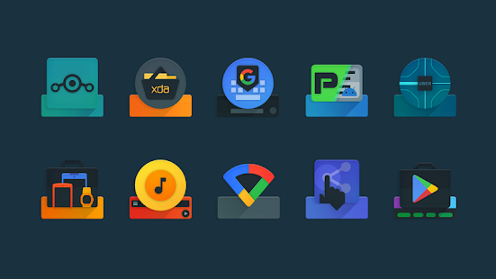 Ombre Icon Pack Screenshot