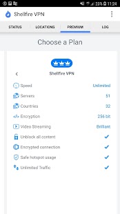 Shellfire VPN Screenshot