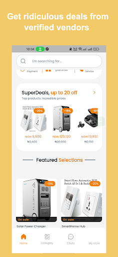 Android application LinkupNG screenshort