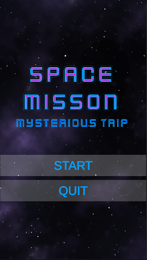 Android application Space Misson:Mysterious Trip screenshort