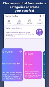 Fasting Tracker – Track your fast (PRO) 1.9 Apk 3