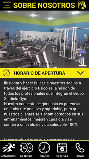 SCOFIELD GYM Screen 2
