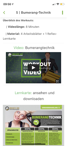 Umsatzuni | Verkauf & Akquise Screen 2