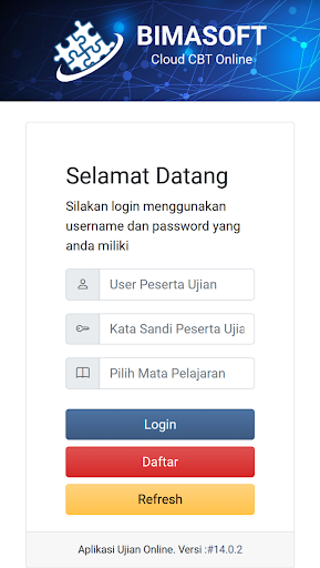 Android application Exam Client smansapura.5 screenshort