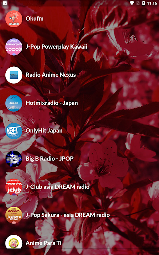 J-Pop Radios Live Screen 2