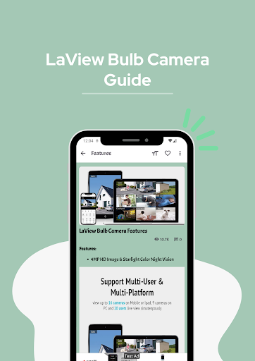 LaView Wireless Camera Guide Screen 2