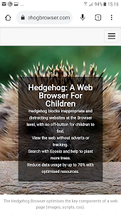 Hedgehog Web Browser