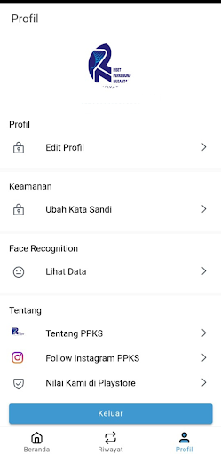e-SIP RPN | Sistem Kepegawaian Screen 3