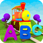 Cover Image of Tải xuống Học bảng chữ cái ABC - Trò chơi tàu hỏa cho trẻ mầm non  APK