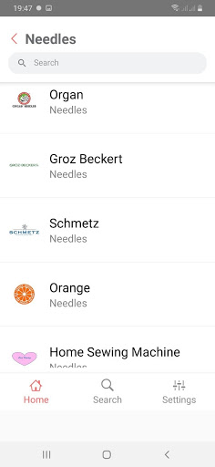 Sewing Machine Parts List Pro