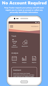 Captura de Pantalla 4 Poop Tracker - Log & Analysis android