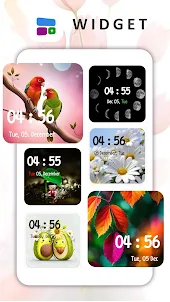 Clock Widget - Color Clock