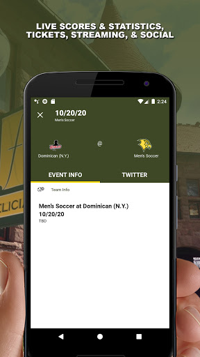 Felician Athletics Gameday Screen 3