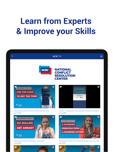 NCRC-Training Screenshot