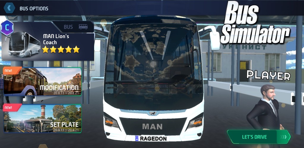 Bus Simulator 2024. Taxi Simulator 2024 logo.