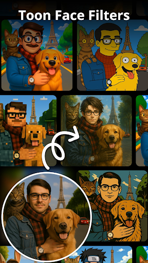 Cartoon Photo Editor ・Toon AI screenshot 4