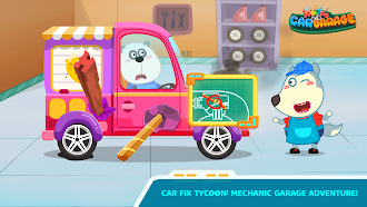 Game screenshot Wolfoo Car Garage Fix & Repair mod apk